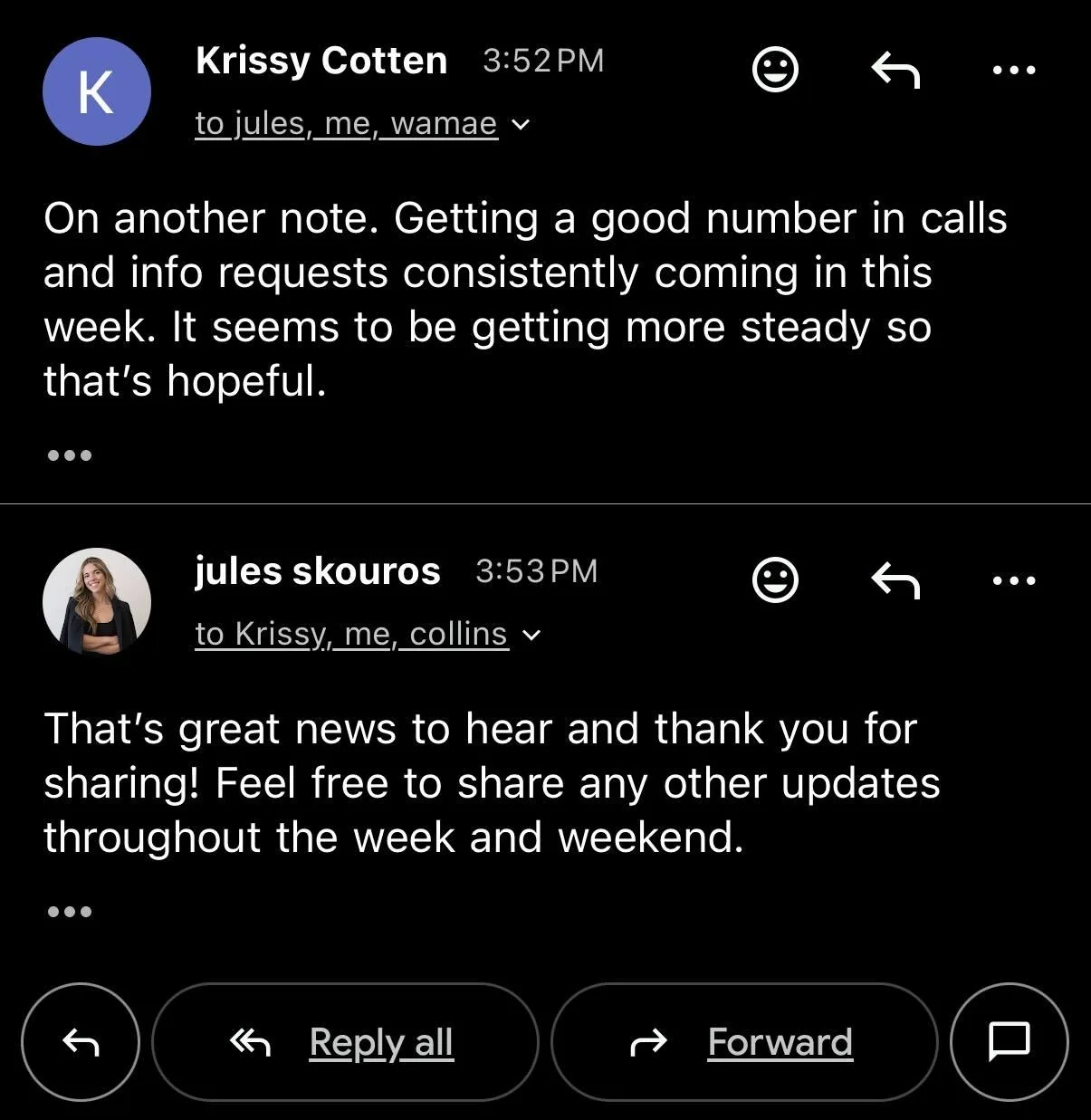 What Atascocita Counselling had to say after only 1 month using our system